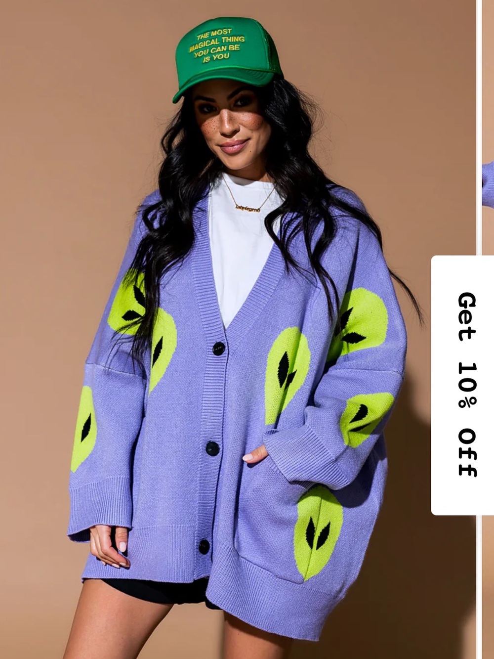 Dressed in Lala Alien Cardigan - Picture 6 of 9